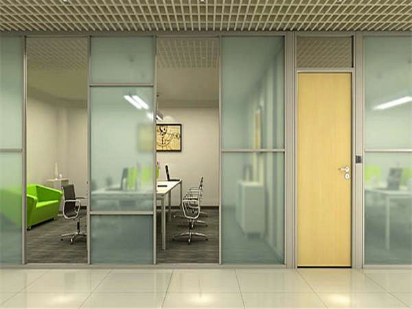 阳江单玻磨砂隔断